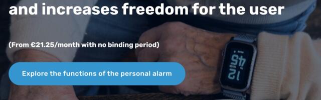 Peace of mind at any distance with a Sensorem personal alarm