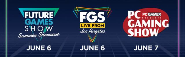 The Future Games Show Summer Showcase, FGS Live, and the PC Gaming Show have been confirmed for June, with the Showcase to feature 'world premieres, exclusive trailers, and stealth demo drops'