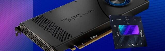 Intel unveils their latest professional range of GPUs, the Intel Arc Pro A60 and Pro A60M GPUs