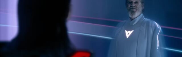The official Tron: Ares trailer riffs on big tech and features a returning Jeff Bridges