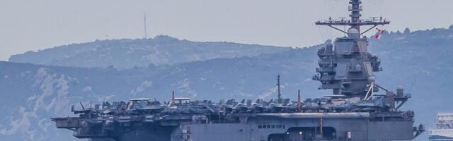 US Navy aircraft carrier set to break record for longest deployment in modern history