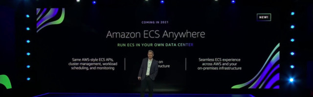 AWS brings ECS, EKS services to the data center, open sources EKS