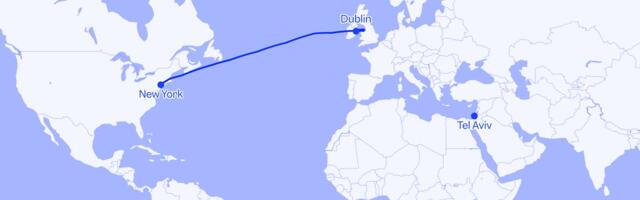 A Delta flight to Israel was forced to turn around and land in Dublin after 6 hours in the air
