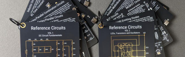PCB reference books with pages made from actual USB-C powered PCBs are now available at $37 each