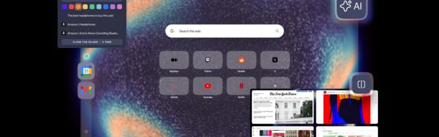 Opera One R3 Gains Music-Reactive UI Theme and 4-Way Split Screen