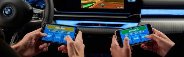 BMW’s new electric 5 Series lets you play games while charging the car