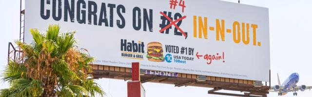 The Habit Burger & Grill takes out another billboard kidding In-N-Out