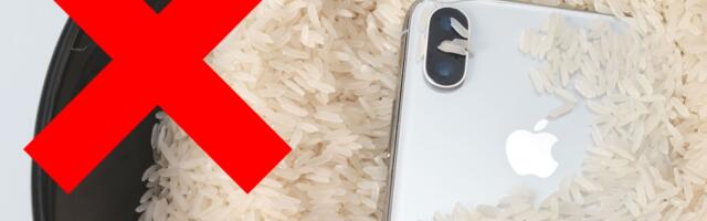 Stop putting your wet phone in rice – experts explain why it can do more harm than good