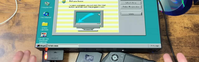 Windows 95 on a PlayStation 2 kind of works — but this modded PS2 couldn’t play Doom