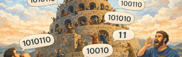 Проклятье Вавилонской башни с точки зрения информатика