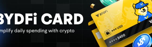BYDFi Card Officially Launches: One Card to Seamlessly Bridge Web3 Assets and Real-World Spending