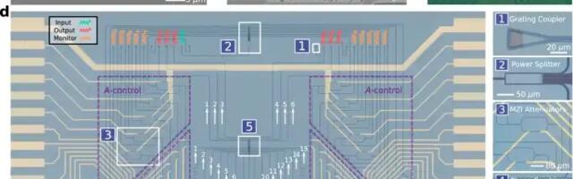 Инженеры научили ИИ-чип вычислять со скоростью света