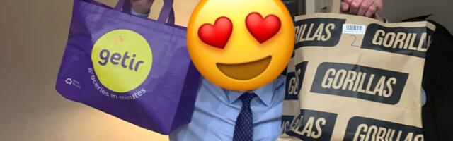 I tried to have a nice Valentine’s dinner using only speedy grocery apps