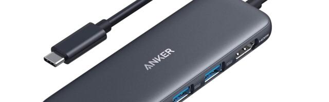 This Tiny Device Is a 5-in-1 USB-C Laptop Docking Station, and It Now Costs Peanuts on Amazon