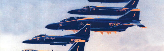 Every Fighter Jet Flown By The Blue Angels, From 1946 To Present