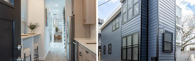 A 10-foot-wide skinny house in Washington, DC, sold after a more than $300,000 price cut. See inside.
