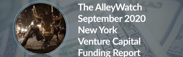 The AlleyWatch September 2020 New York Venture Capital Funding Report