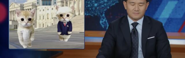 The Daily Show cringes through the government shutdown meme war