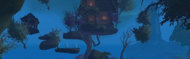 Instead of fixing WoW’s new floating house exploit, Blizzard makes it official