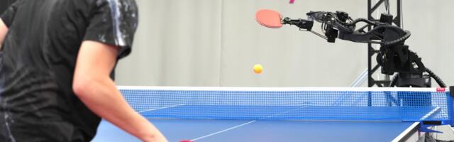 AI robot outplays humans in table tennis milestone