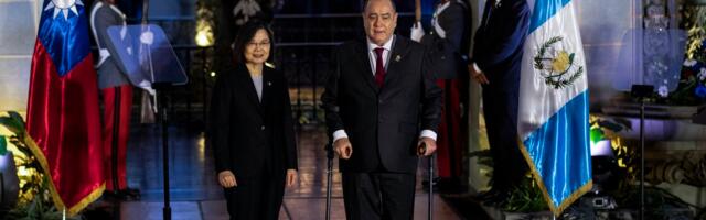 Taiwan’s president is in the Americas — and China’s not happy
