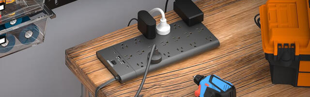 Deal: This super thin power strip is only $16.13 right now!