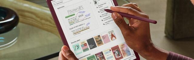 The Kindle Scribe Colorsoft gets a splash of color with new Fig variant