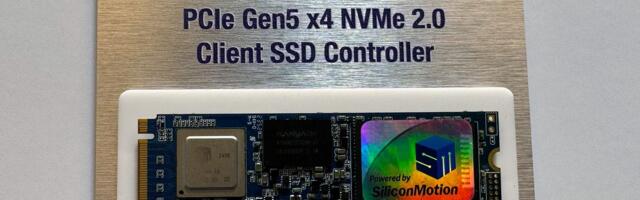 Silicon Motion's PCIe 5.0 x4 SM2508-based low-power SSDs coming in Q4