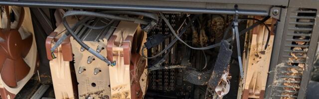 A hurricane hit this gaming PC, but the owner hopes it can be powered up again