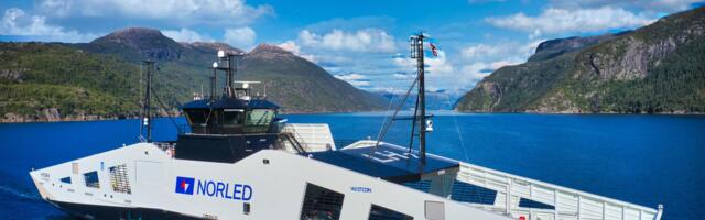 Norwegian ferry operator Norled wins coveted award for innovations driving industry decarbonisation