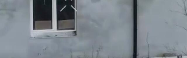 A Russian soldier surrendered by writing 'Please take me prisoner, I want to live' on cardboard seen by a drone, units say