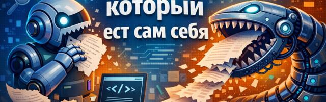 Контент, который ест сам себя