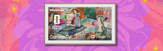 Need a new TV? The Hisense 55-inch Canvas is over $300 off Amazon.