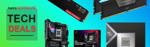 Get 32GB of Corsair DDR5 RAM for just $56 in this Newegg 9950X3D2 combo deal — $1,705 barebones kit for an AMD gaming PC also ships with a 2TB WD Black SSD and an Asus ROG Strix motherboard