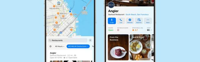 Apple Maps Now Features Insights From 'Expert Sources' Like Michelin Guide