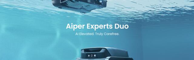 The Aiper Experts Duo with Cognitive AI is the closest thing to a self-cleaning pool