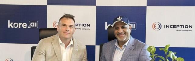 Kore.ai teams with G42’s Inception to develop AI-powered products for the enterprise