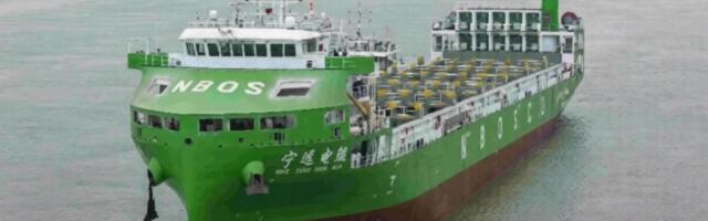 Definitely not your usual EV: China begins sea trial for world's largest electric ship — Ning Yuan Dian Kun is longer than a football field, weighs 10,000 tons, and uses 10 container batteries with a total 19MWh capacity