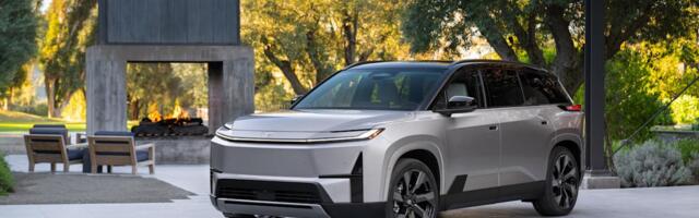 The 2027 Toyota Highlander is fully electric and has a 320-mile range
