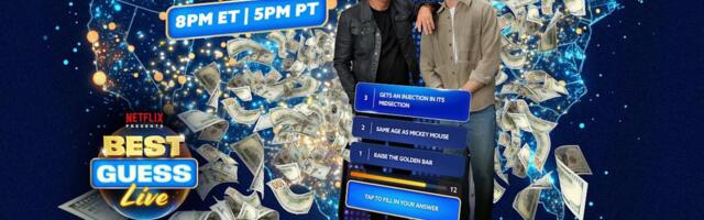 Best Guess Live is Netflix's take on HQ Trivia