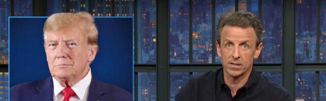 Seth Meyers reacts to Trump's 2024 U.S. presidential election win with obstinate hope