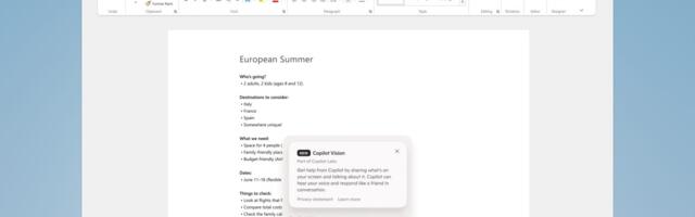 Microsoft starts testing Copilot Vision update that can ‘see’ your screen and apps