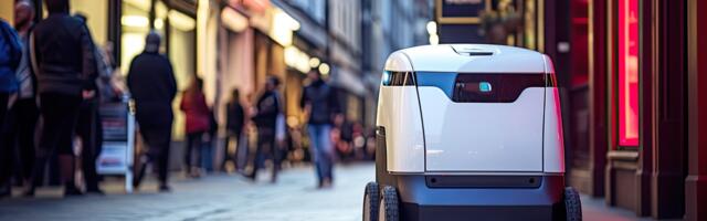 Robomart’s Autonomous Delivery Robot Challenges Delivery Platforms