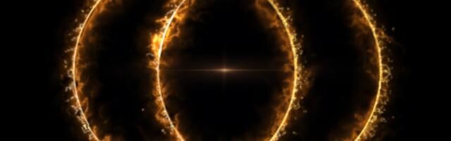 Strange rings of light appear to link together in space in new discovery