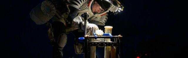 NASA reveals footage of astronauts training in desert for moon mission