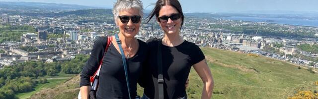 My mom and I live across the world from each other. We connect by traveling together to bucket-list places every year.