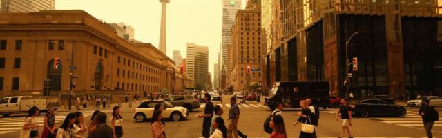 The Northeast Is Being Blanketed in Canadian Wildfire Smoke