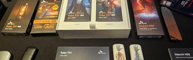 SK hynix and HLDS revive the optical-era Super Multi brand for mainstream flash products – new PS5 Slim cooler and higher-capacity external SSDs also shown