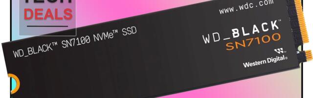 Grab this 4TB WD Black SN7100 SSD at its lowest-ever Amazon price — the most power-efficient storage drive for your laptop, PlayStation 5, or PC
