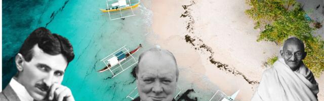 Can algorithms rule better than humans? Sensay Island resurrects Churchill, Gandhi, and Tesla to find out